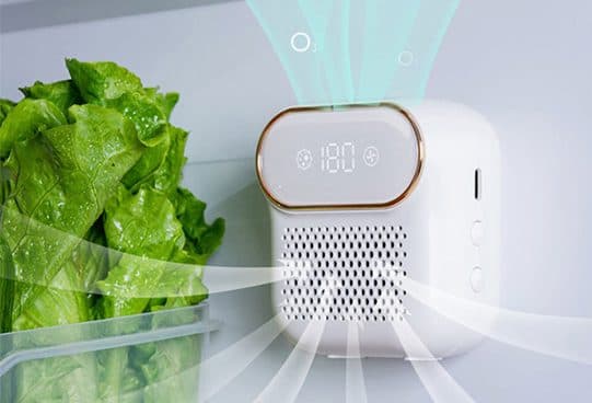 FridgeSan Pro ozone fridge gadget cross-sold at the Chiefs Pan checkout