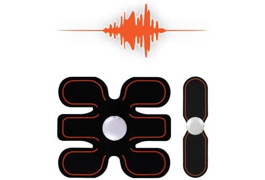SmartFitness EMS abdominal pad cross-sold at the GoDetox Tea checkout