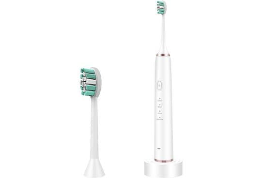 SonicX Pro electric toothbrush cross-sold at the nHAP EnamelShield+ checkout