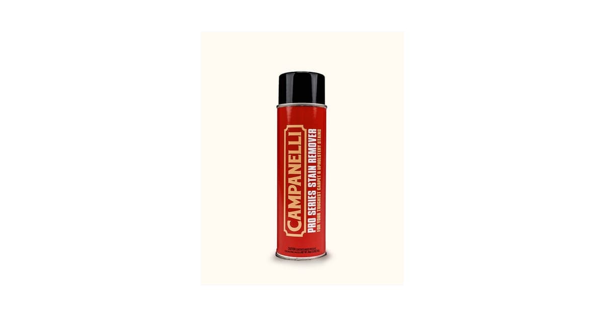 Red Campanelli Pro Series 18 oz point and spray stain remover aerosol can
