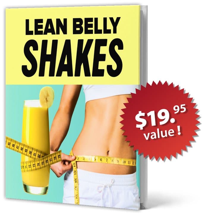 Lean Belly Shakes recipe ebook cover offered as a bonus with multi-bottle Emma orders
