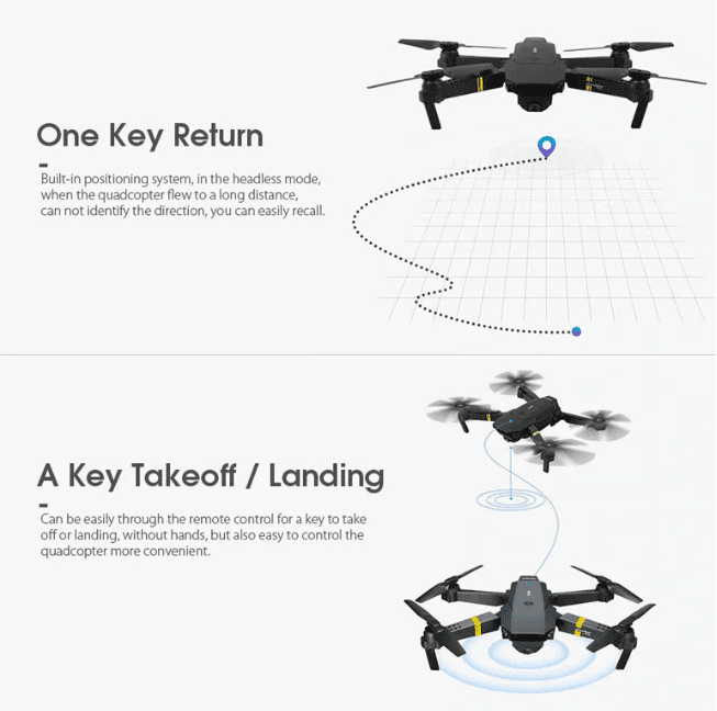 dronex pro flying range