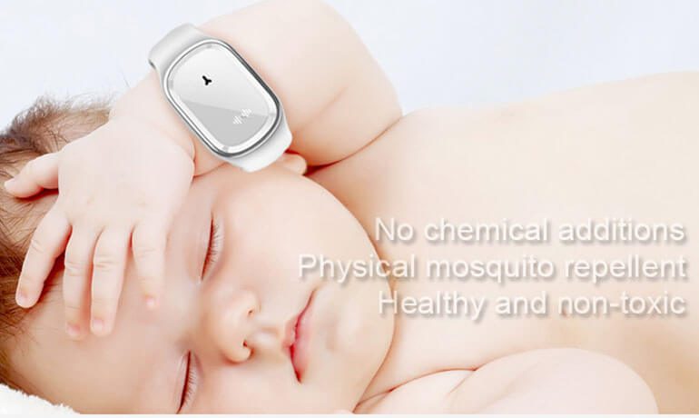 Ultrasonic Mosquito Repellent Bracelet Electronic Mosquito Repeller Wristband