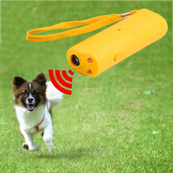 How does BarXStop ultrasonic dog bark control device work?