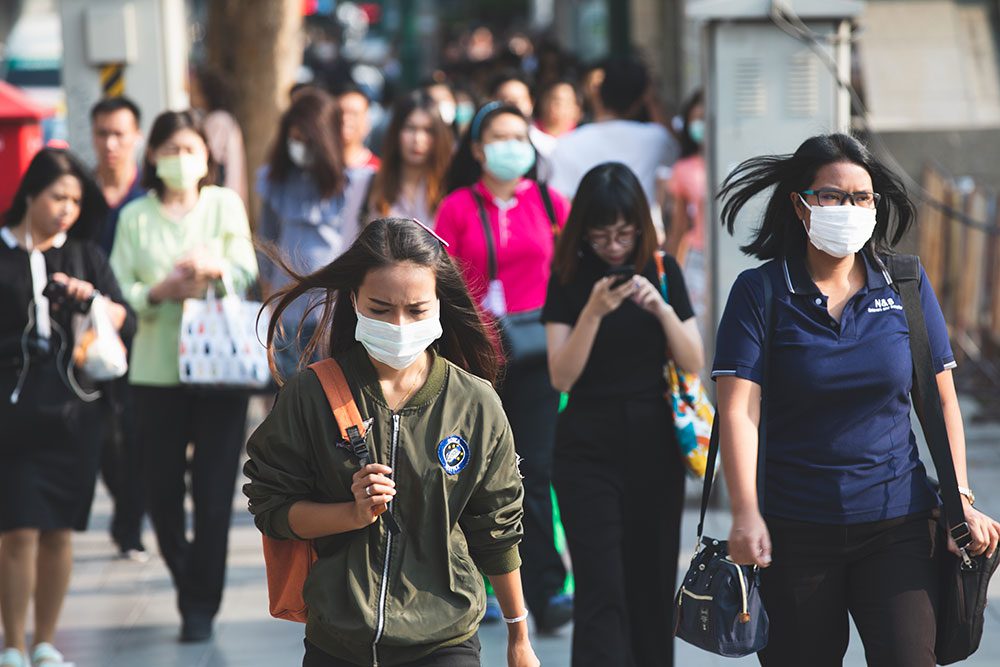 surgical face masks