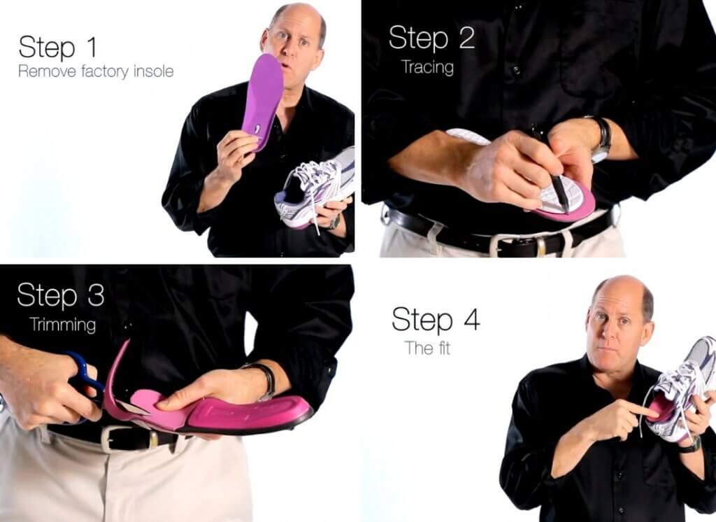How to Cut the Insoles