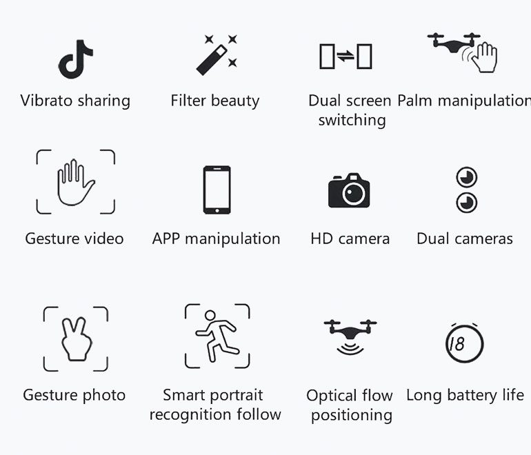 HD Cube Drone Features