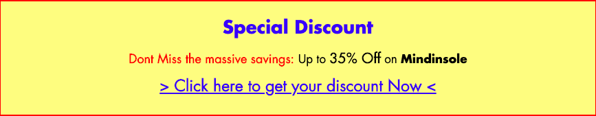 Mindinsole Special Discount Order Now!