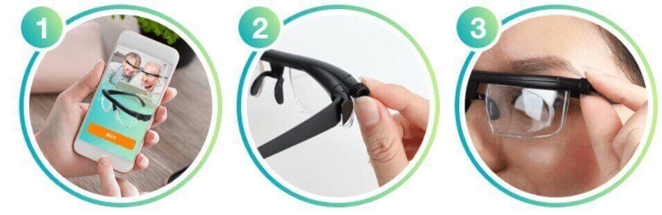 EqualPlus adjustable glasses