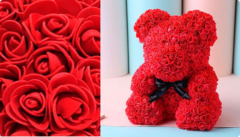 Roseal CuteBear Review - Romantic Rose Bear Will Surprise Your Lover 4