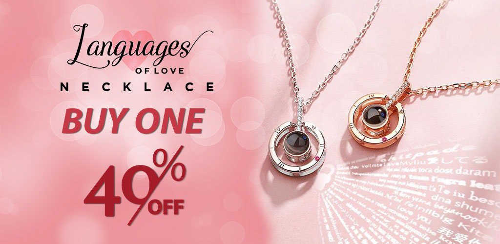 Language of Love Necklace - Valentine Day Gifts