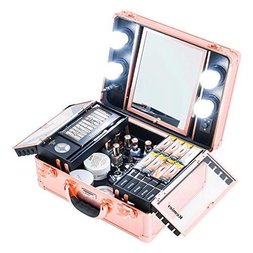 Top 10 Best Makeup Case with Light - Review 4 Makeup Case with Light