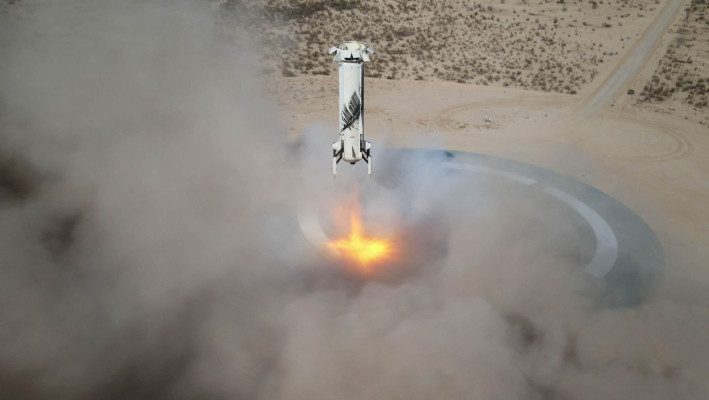 Blue Origin will run an ‘astronaut rehearsal’ during a launch this week to prep for human spaceflight