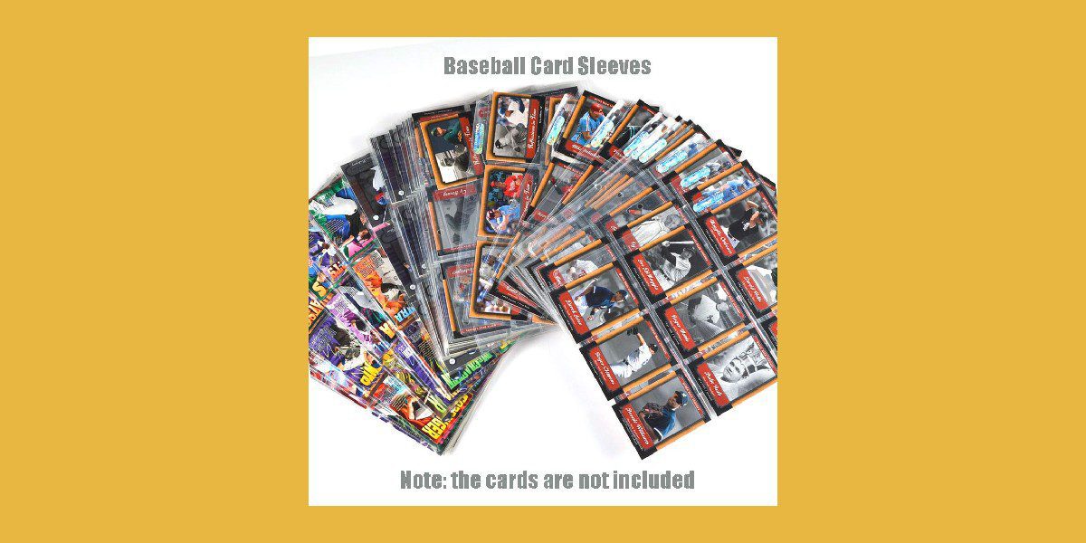 Baseball Card Sleeves for paying childrens
