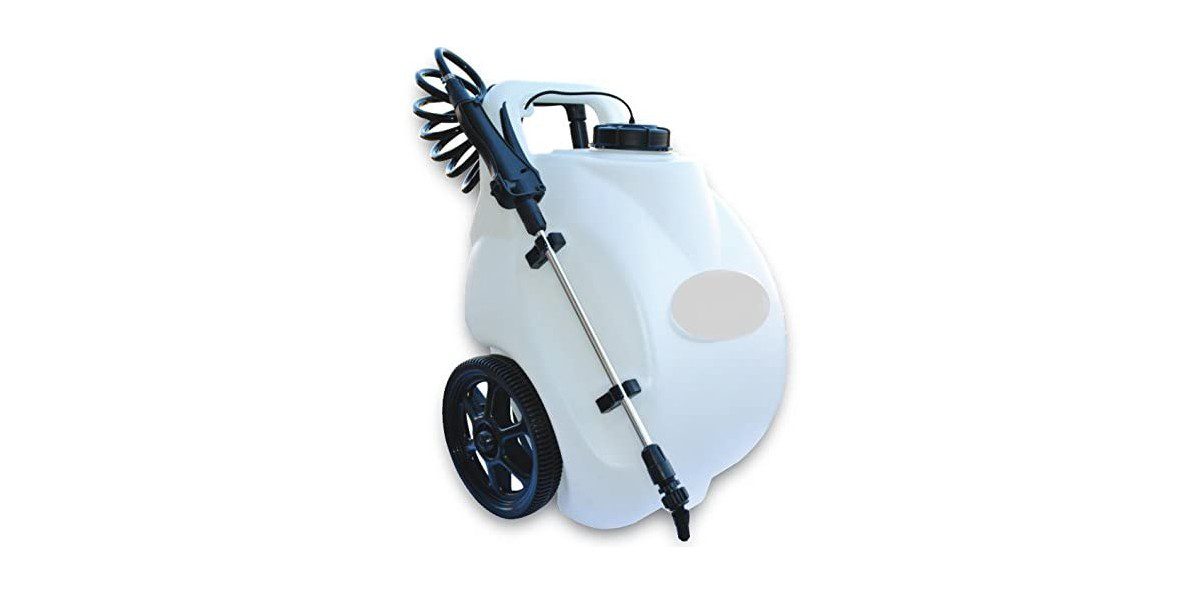 Battery Powered Sprayer With Wheels