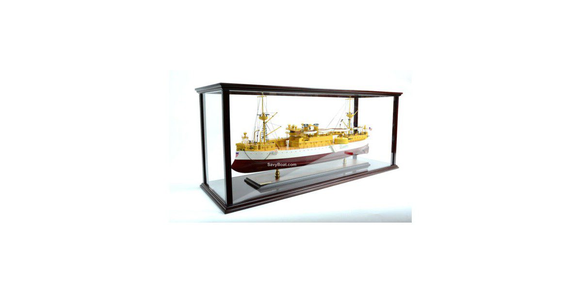Wooden Ship Model Display Stands