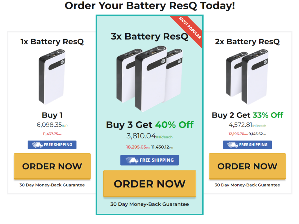 Battery ResQ Review - The Ultimate Portable Power Plant for Any Car or Mobile Device 6 How to Buy Battery ResQ?