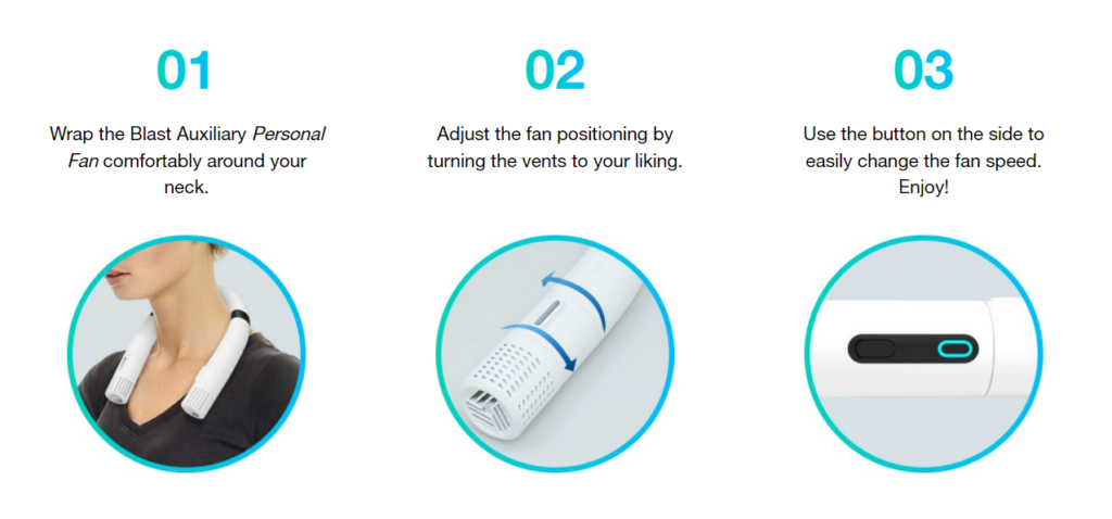 Use Blast Auxiliary Fan