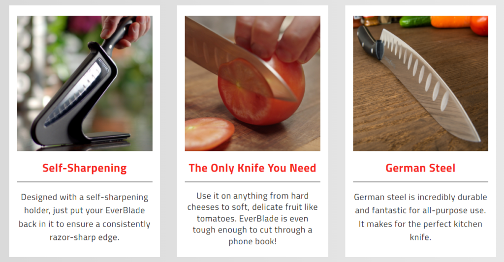 EverBlade Knife Reviews –Does It Really Work? 3 How To use Everblade knife: