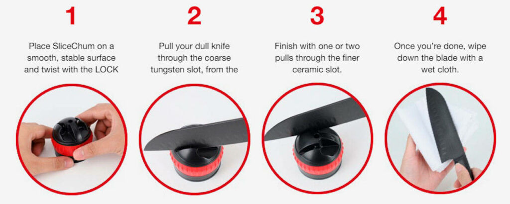 SliceChum Knife Sharpener Reviews 6 SliceChum Knife Sharpener Reviews 2