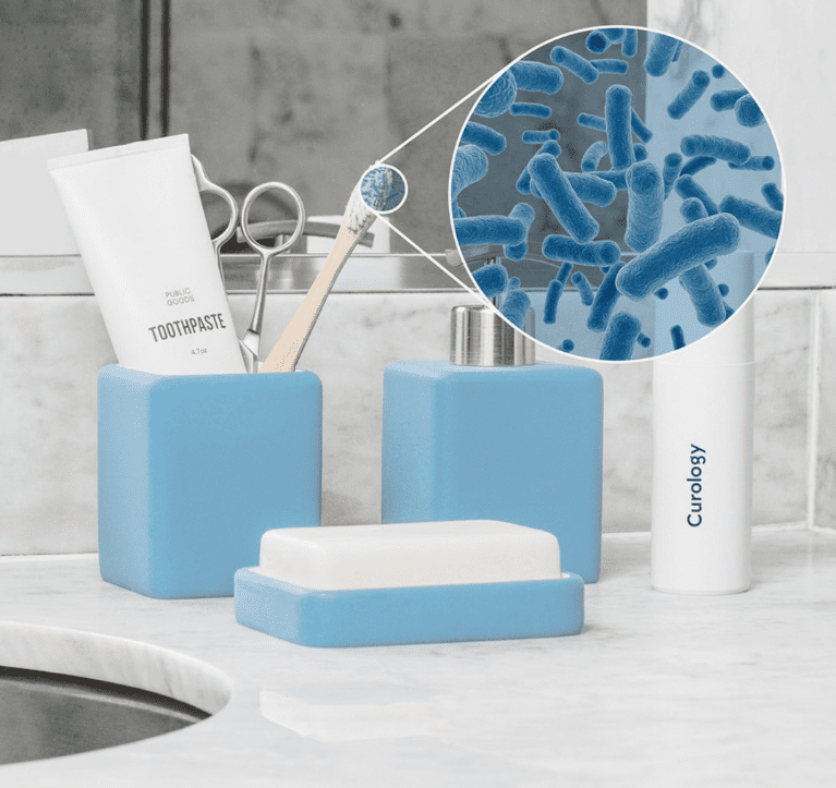 GermsPurge Pro Review 2023: UV Toothbrush Sterilizer 2 Germs on a toothbrush