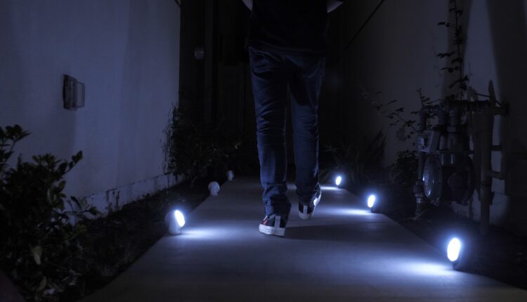 Motion Sensor Lighting in garden